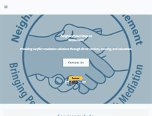 Tablet Screenshot of disputesettlement.us